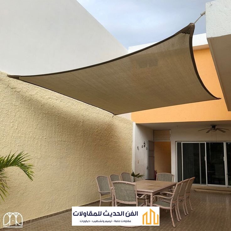 شركة مظلات براس تنورة | خامات مناسبة للاستخدام الخارجي